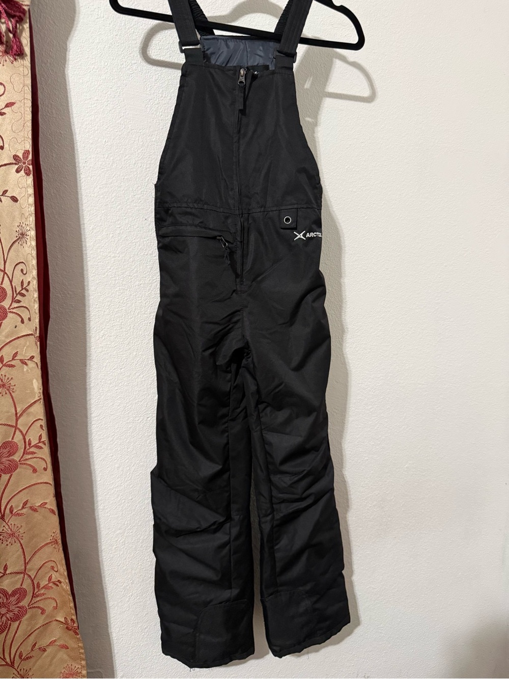 Arctix kids black insulated snow bibs Overalls